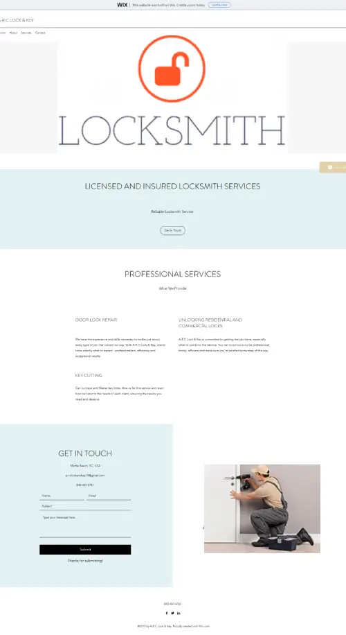 diy locksmith website makeover