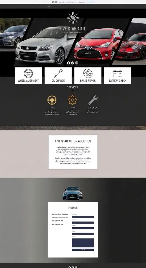 old plumber website before redesign