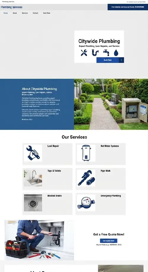 plumber seo services
