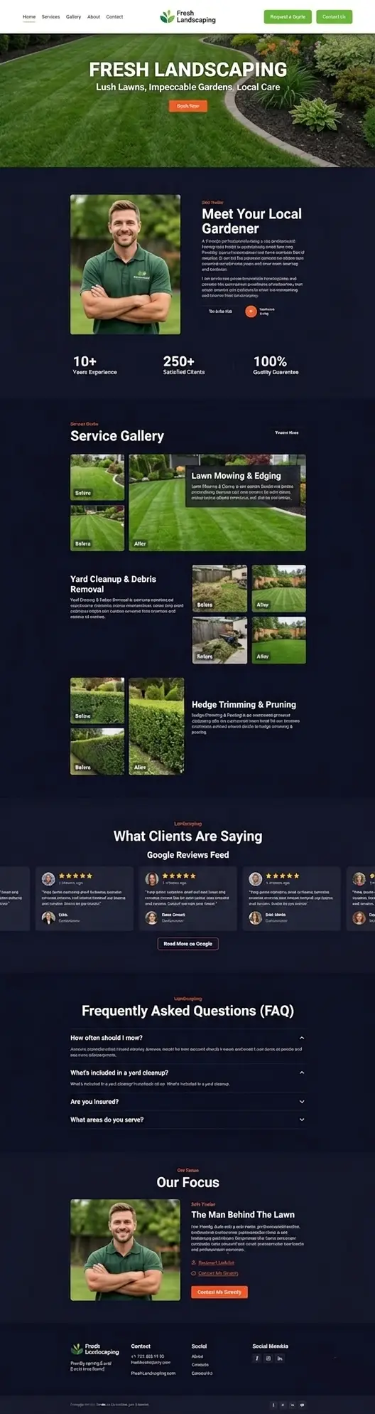 free landscaping website australia