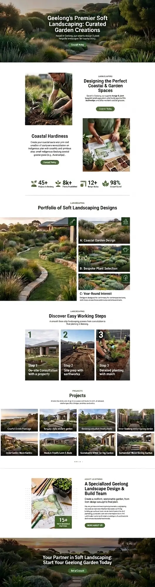 website for landscapers