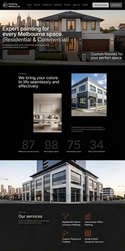 websites for painters australia